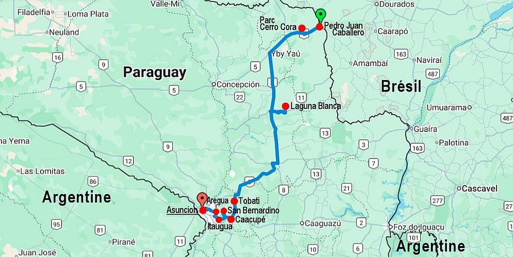 Paraguay première partie