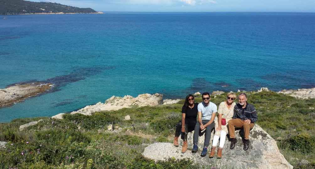 La côte près de St Tropez