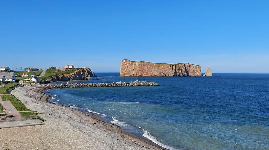 la falaise de perce